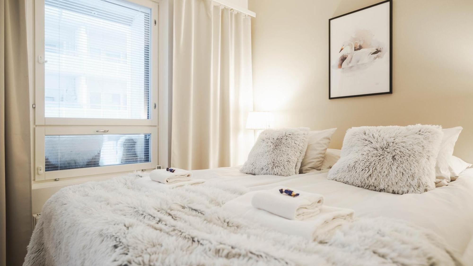 Cozy City Apartment With Sauna Rovaniemi Ngoại thất bức ảnh