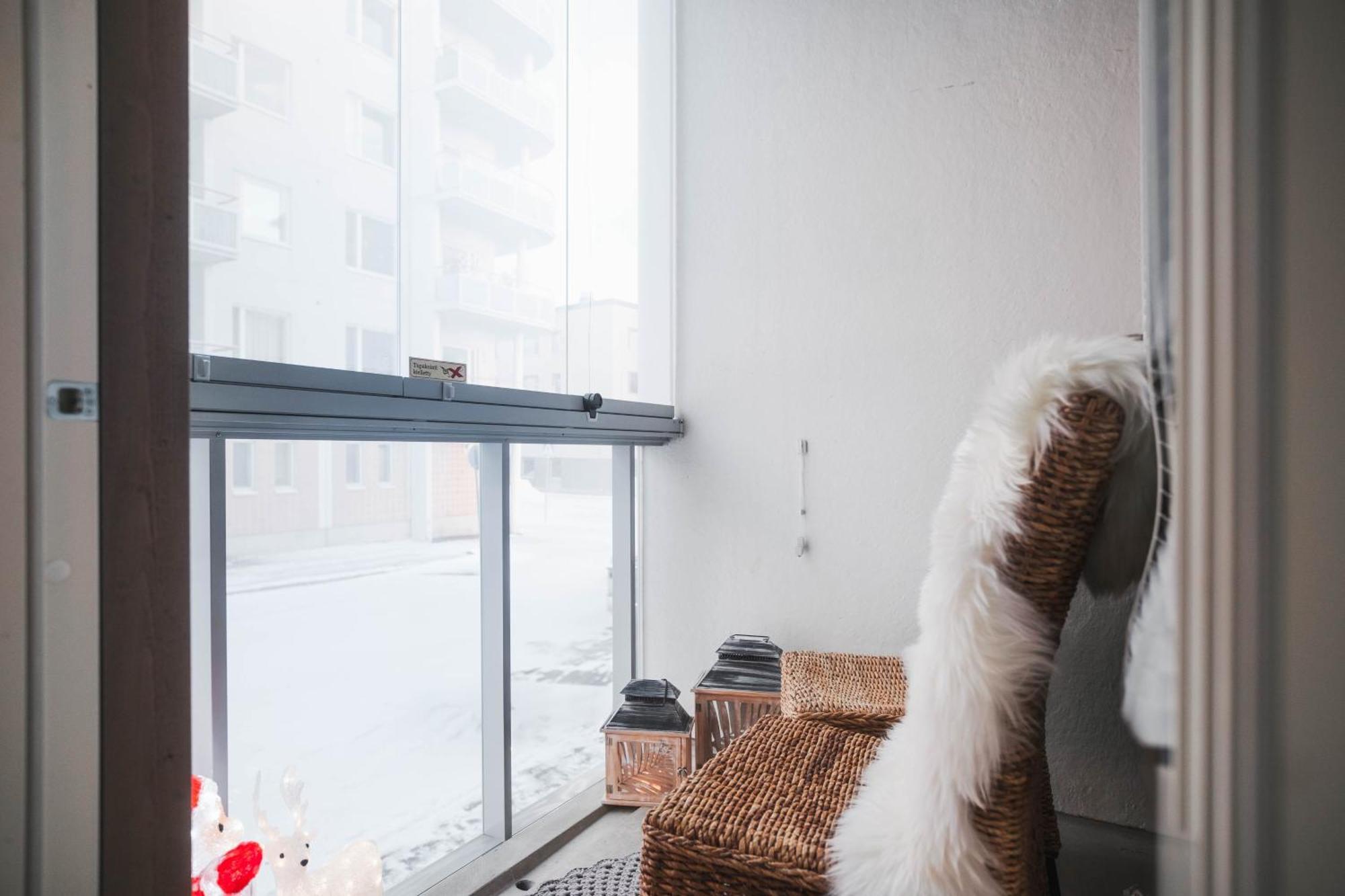 Cozy City Apartment With Sauna Rovaniemi Ngoại thất bức ảnh